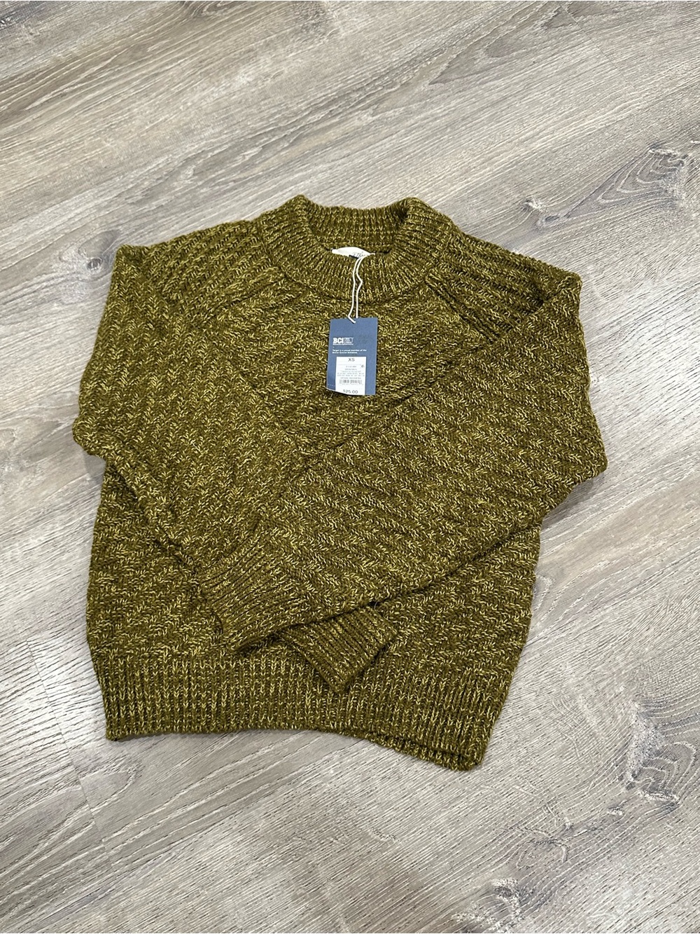 Universal Thread Olive Marled Crewneck Sweater